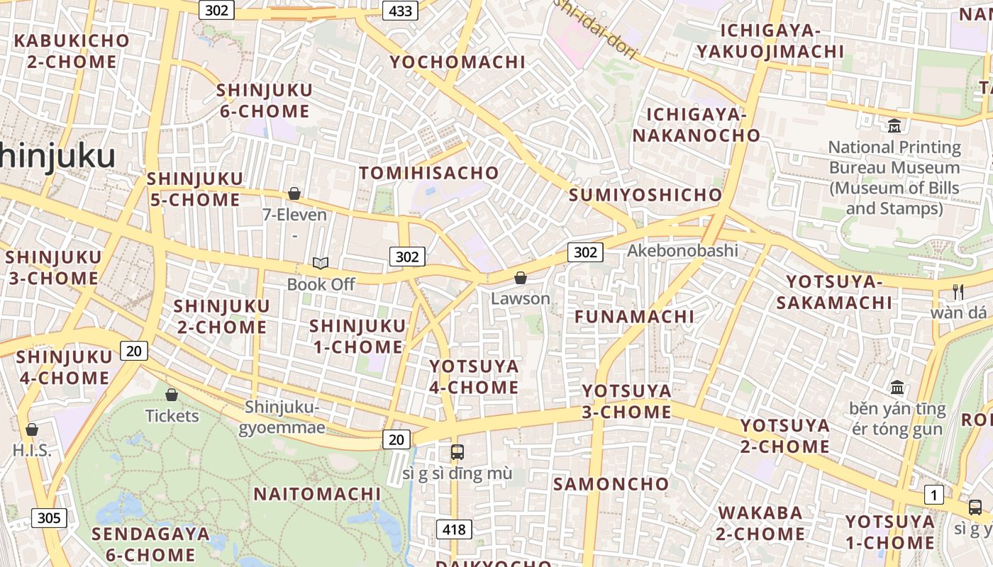 map